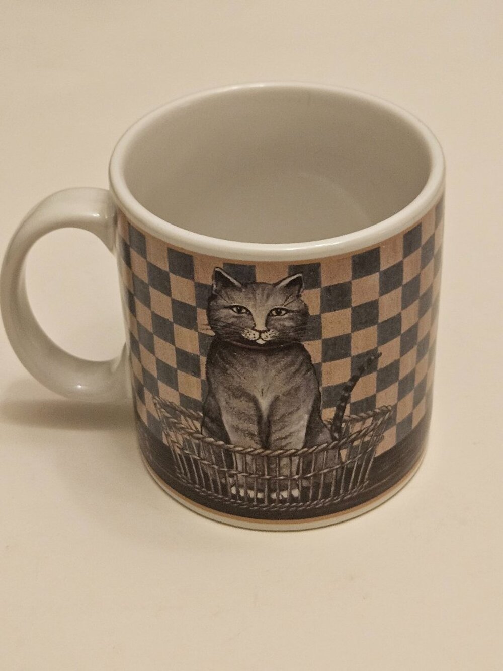 Oneida County Kitties Gray Tabby Cat Mug